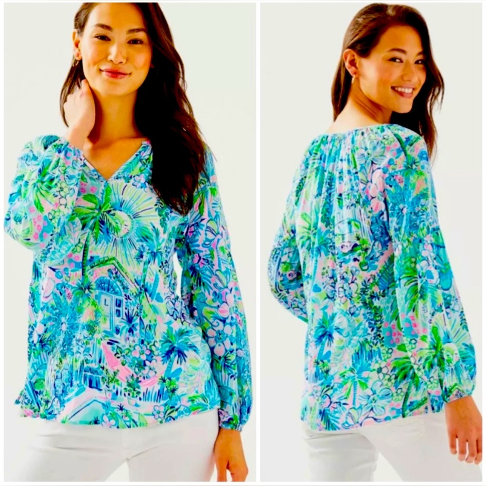 🦄🌈💓 Lilly Pulitzer Lilly’s House Top 💓🌈🦄